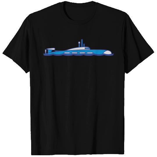 waves surfaced surf cool submarine swim diving und T Shirts