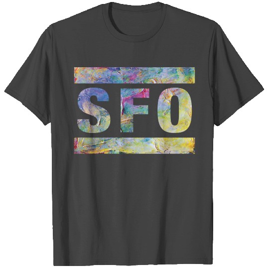 SFO, San Francisco Airport, Airports, USA, SF T Shirts