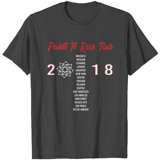 The Rose Tour Back T Shirts