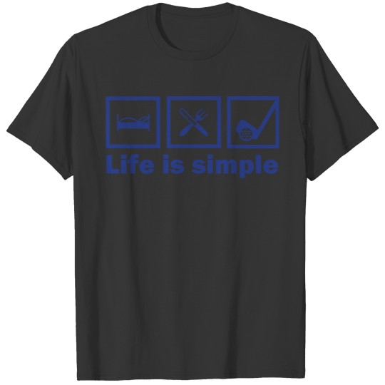 lifeissimple_golf T-shirt