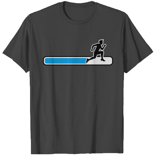 loading loading loading bar sport race sprinting f T Shirts