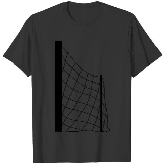 net shoot football kick goal dribbling storm strik T-shirt