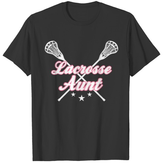 Lacrosse Aunt Sports T Shirts