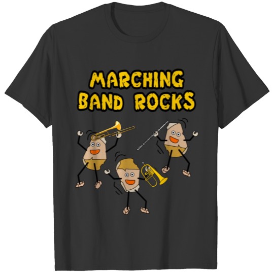 Marching Band Rocks T-shirt