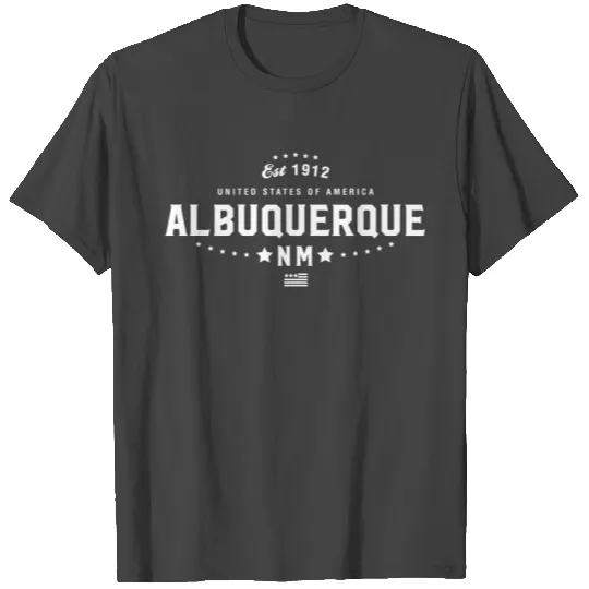 Albuquerque New Mexico State Pride T Shirts