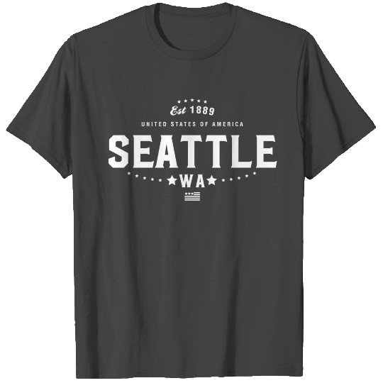 Seattle WA Washington State T Shirts