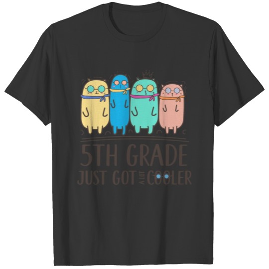 5th Grade Back to School Student T-shirt