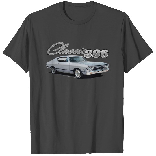 396 Silver Chevelle T Shirts