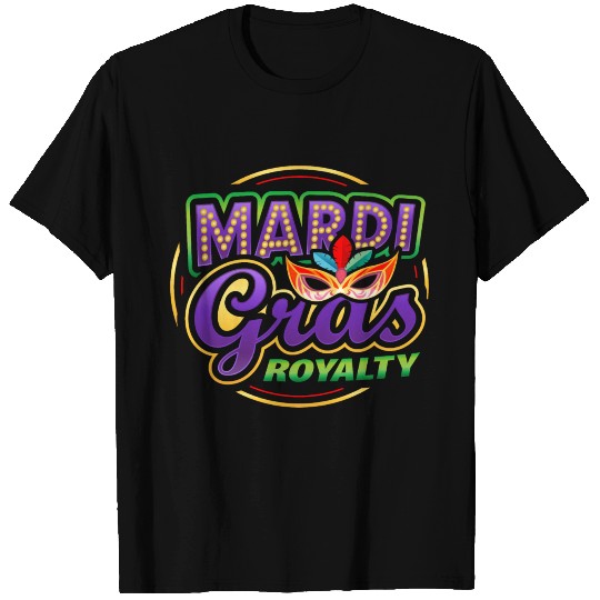 Mardi Gras Royalty King Queen T Shirts
