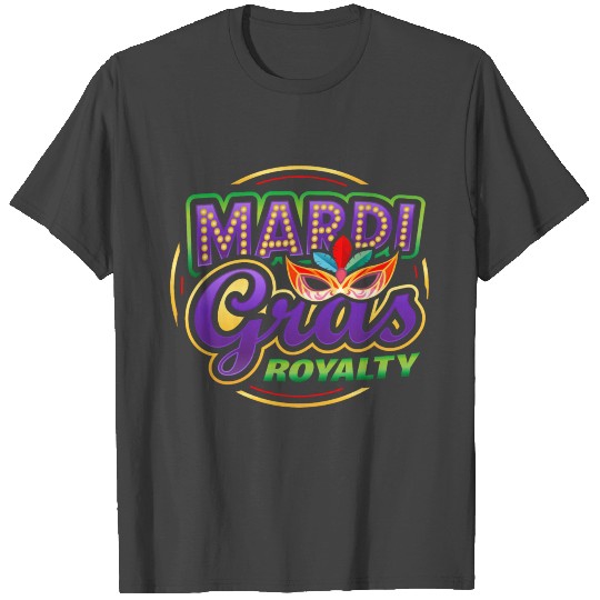 Mardi Gras Royalty King Queen T Shirts