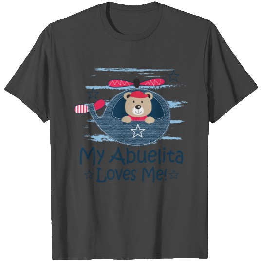 My Abuelita Loves Me Grandson Gift T Shirts