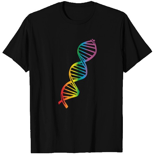 LGBT Rainbow DNA, gay pride T Shirts