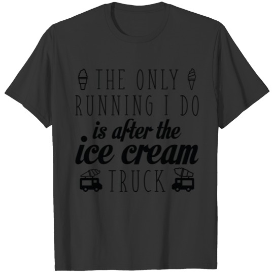 Running Ice Cream T-shirt