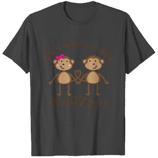 47th Anniversary Gift Husband Wife T Shirts