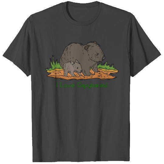 I Love Capybaras T Shirts