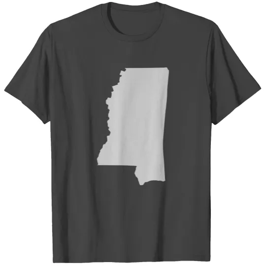 State of Mississippi solid T Shirts