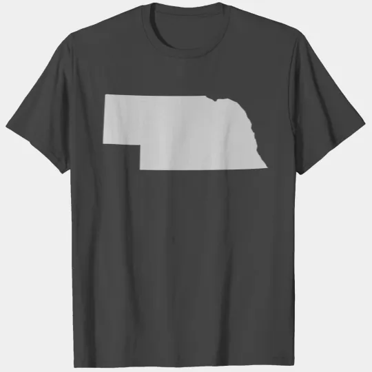 State of Nebraska solid T Shirts