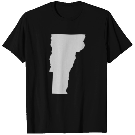 State of Vermont solid T Shirts