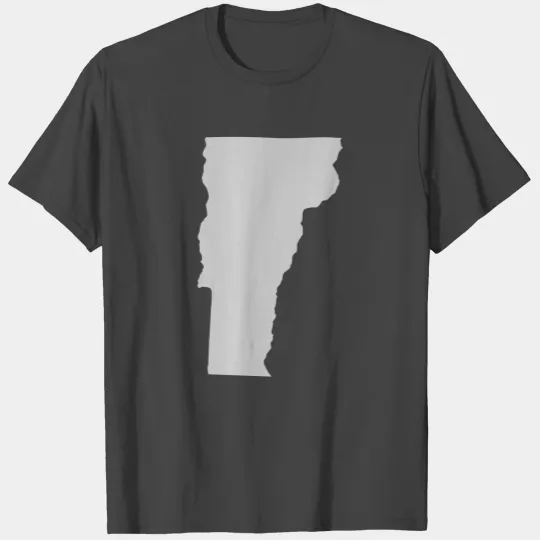 State of Vermont solid T Shirts
