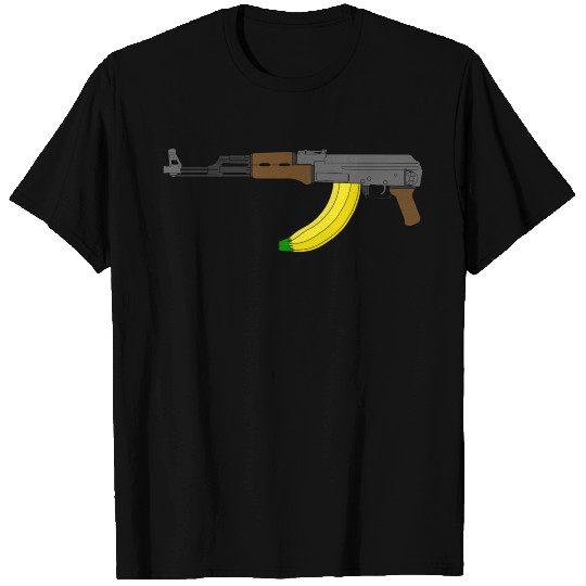 AK-47 with banana clip T Shirts