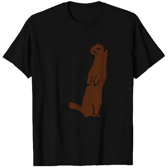 Weasel - Ermine T Shirts