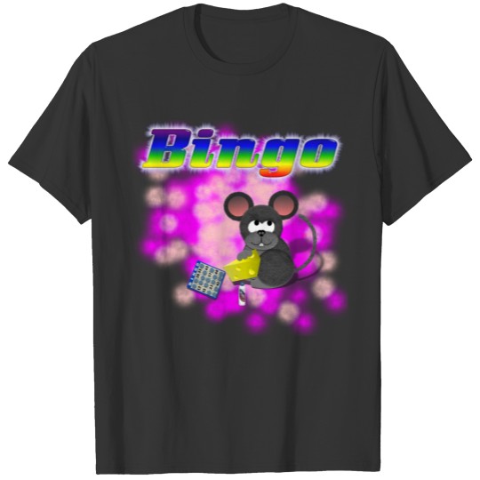 Bingo 3D Mouse T Shirts