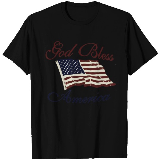 God Bless America T Shirts