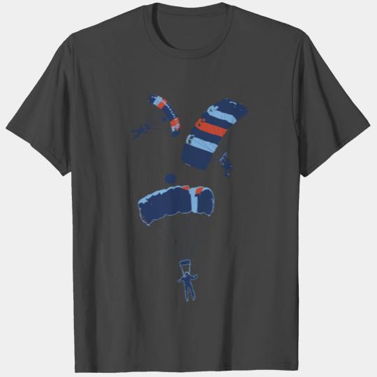 cool skydiving parachutes T Shirts