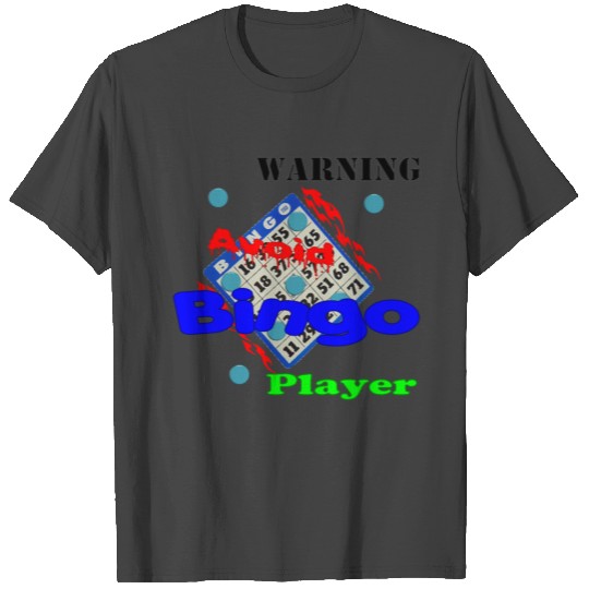 Warning Avoid Bingo Player T Shirts