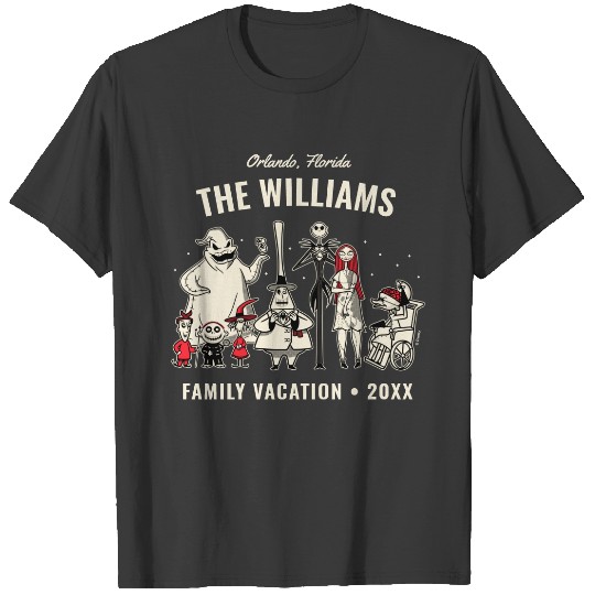 Nightmare Before Christmas Disney Family Vacation T Shirts