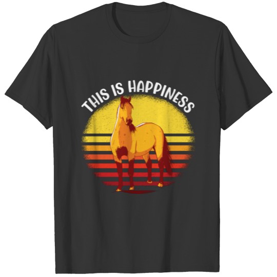 Cute Horse  For Horse Riders T-shirt