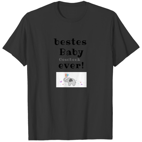baby body, baby gift, ready-made mini-cot. T-shirt