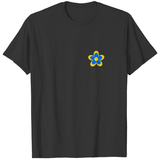 Ukraine Peace Flower T-shirt