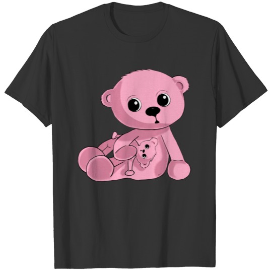 Pink Teddy Bear T-shirt