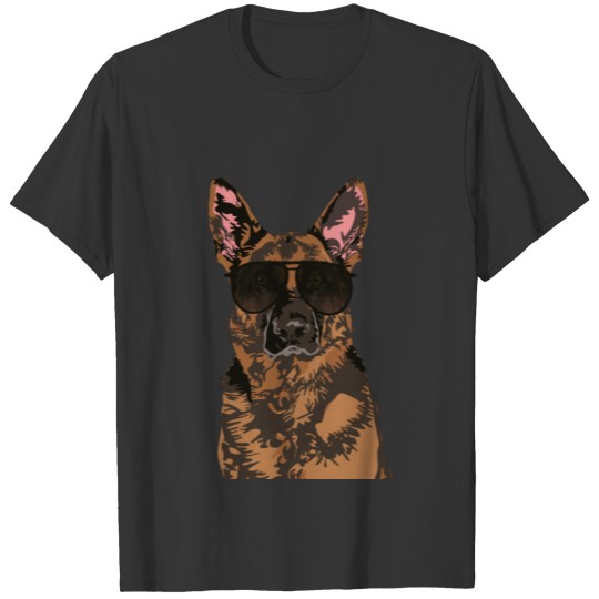 Cool German Shepherd for German Shepherd Lovers T-shirt