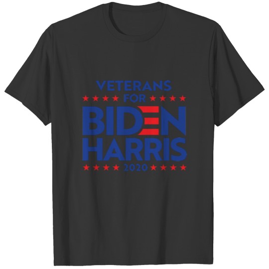 VETERANS FOR BIDEN HARRIS T-shirt