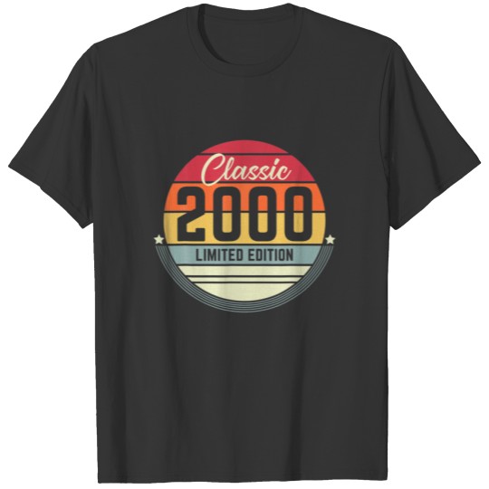 21Th Birthday 2000 Classic Vintage Retro Women T-shirt