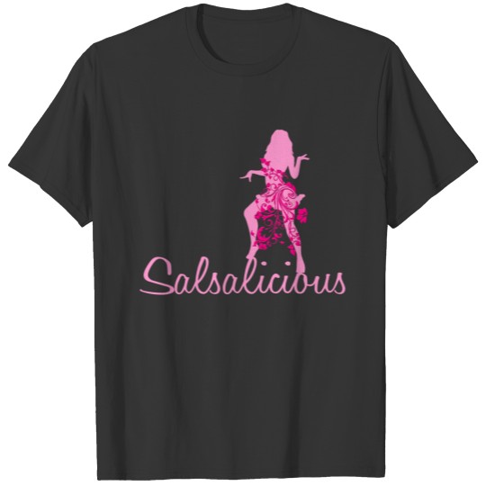 SALSA licious  with a dancing girl T-shirt