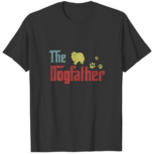 The Dogfather - Funny Dog, Funny Pomeranian T-shirt