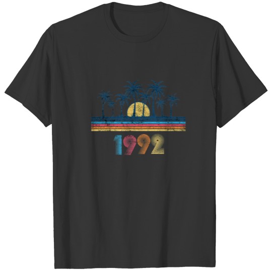 Retro Vintage Best Of 1992 T Awesome Since Birthda T-shirt