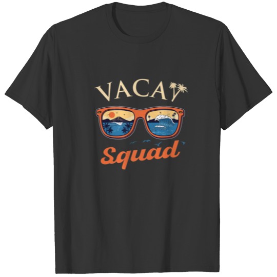 Best Friends Summer Cruise Vacation Family Group V T-shirt