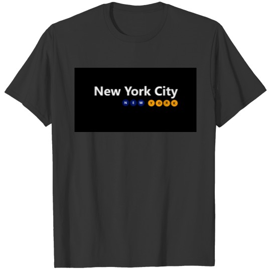 New York City, New York Men's Basic Dark T-shirt