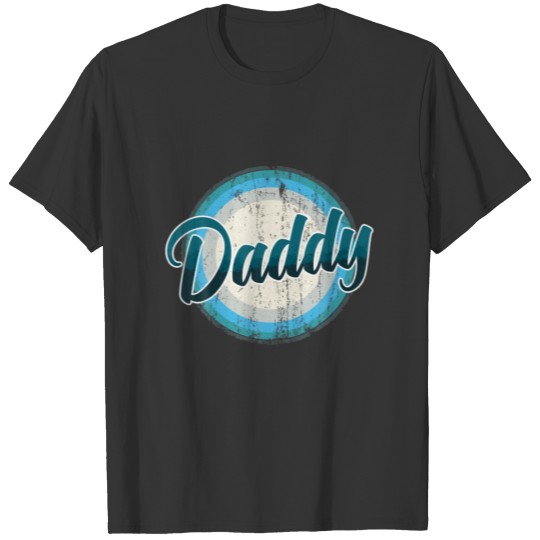 Father's Day Birthday Christmas Vintage Papa Dad D T-shirt