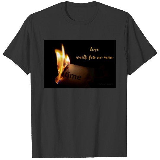 Time waits for no man 1 Womans T T-shirt