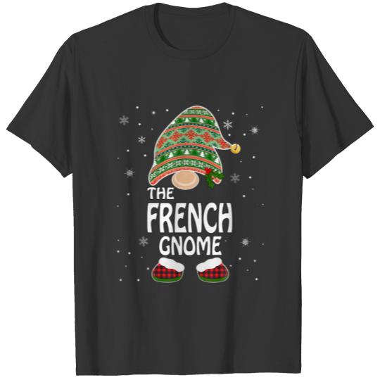Funny Matching Family Costumes The French Gnome Ch T-shirt