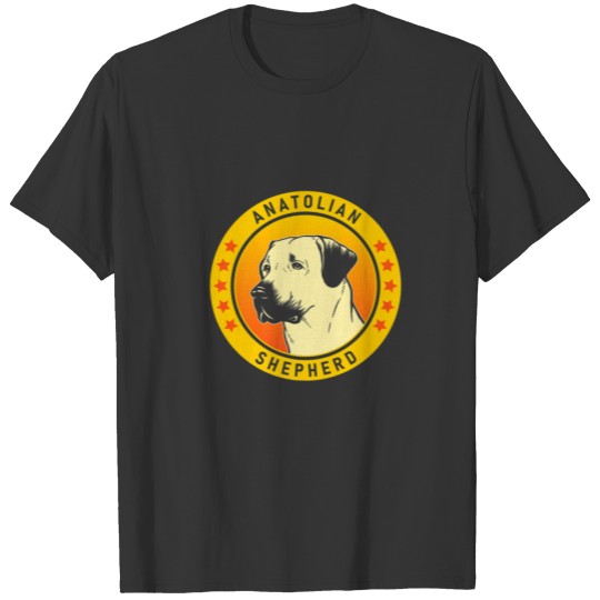Anatolian Shepherd Dog Lover Design T-shirt