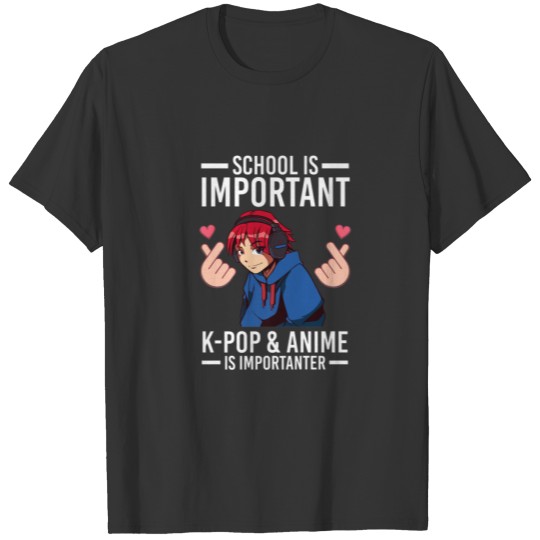 School Is Important K-Pop T-shirt