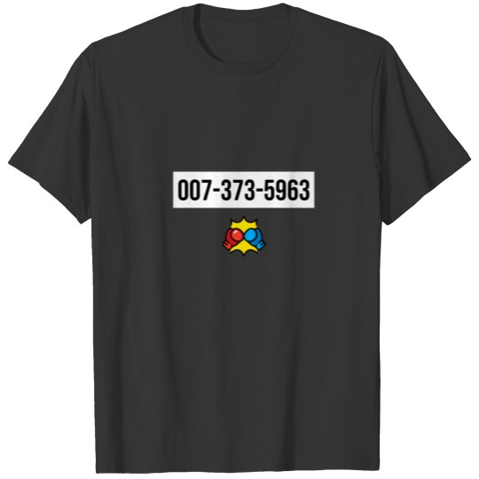 Retro 007-373-5963 Gaming T-shirt
