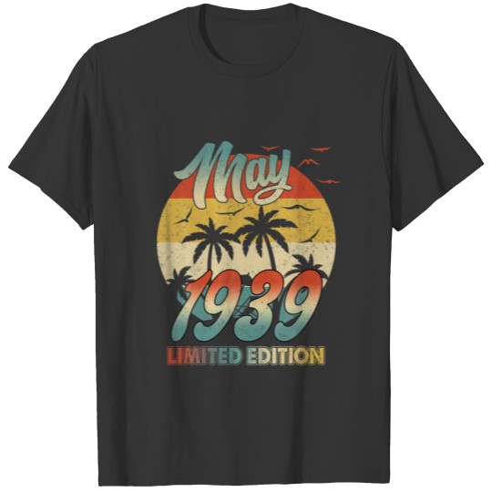 Retro 83 Years Old 83Rd Birthday Vintage Retro Jul T-shirt