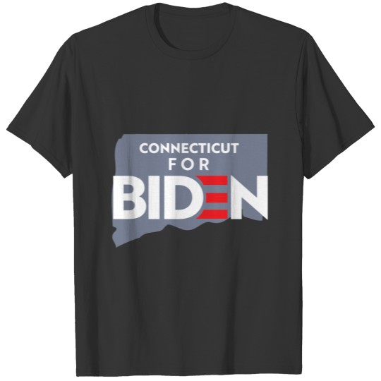 Connecticut For Biden T-shirt